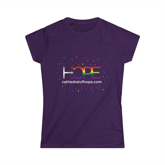 Women's Hope Progress Pride Tee