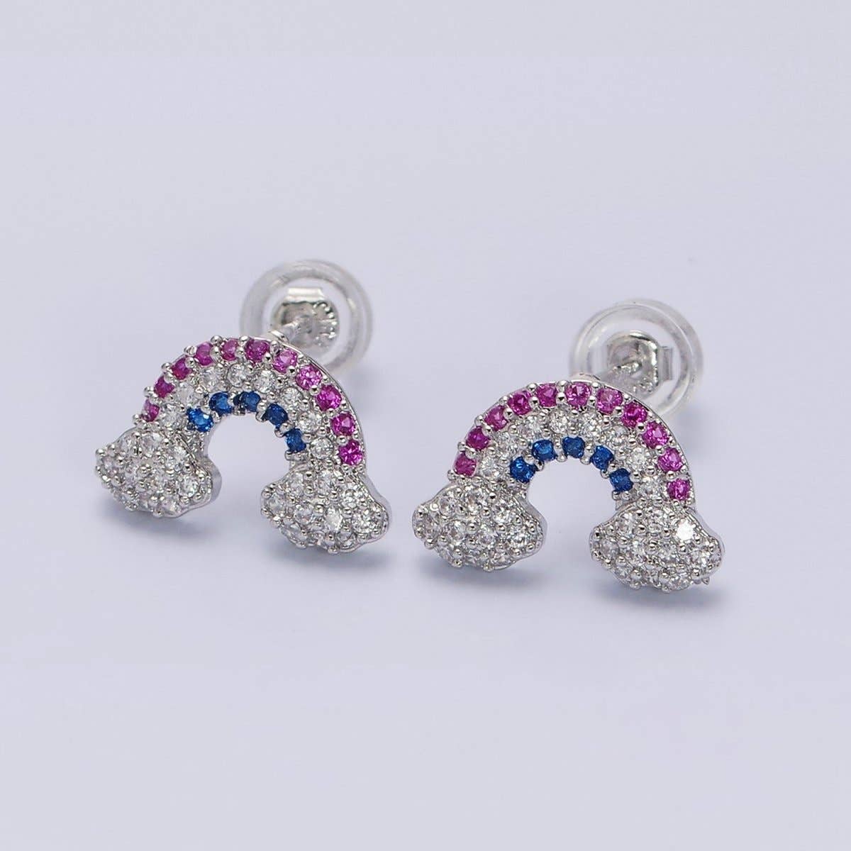 Mini Rainbow Earrings