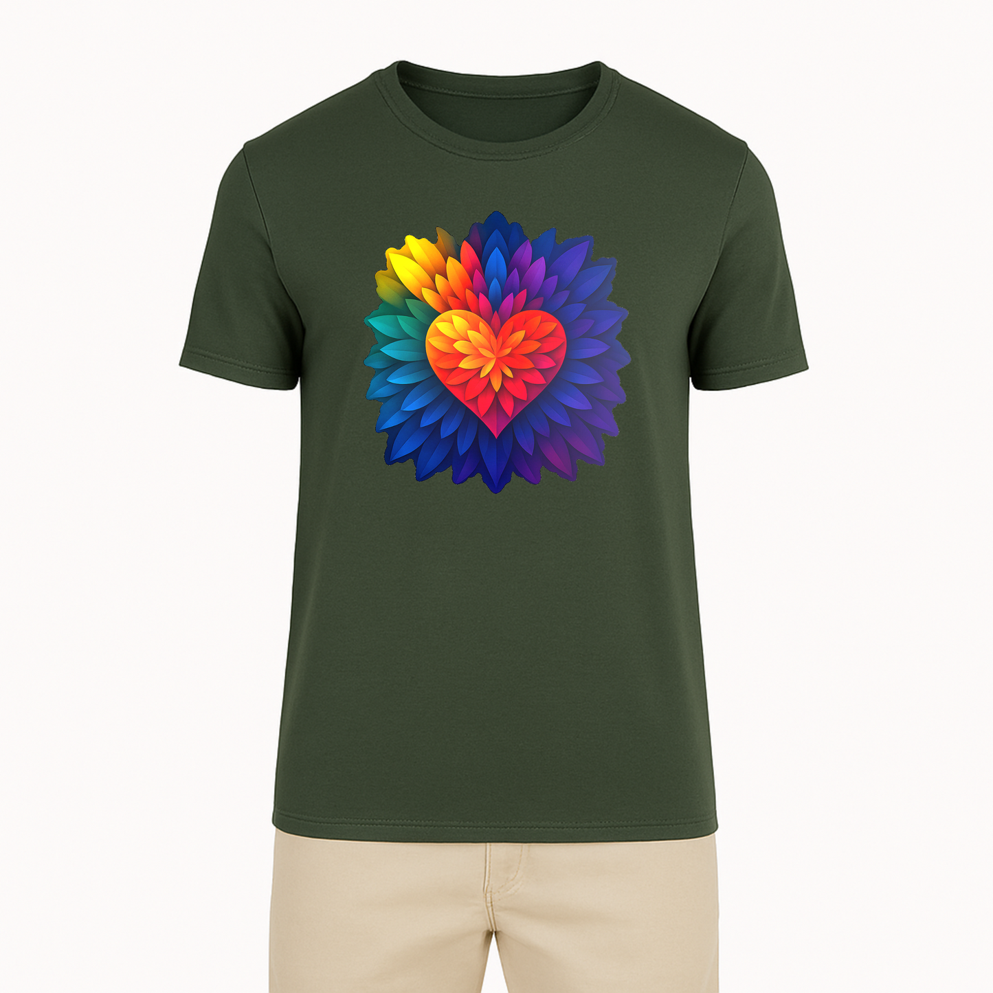 Petals Heart Tee  - 11 Colors