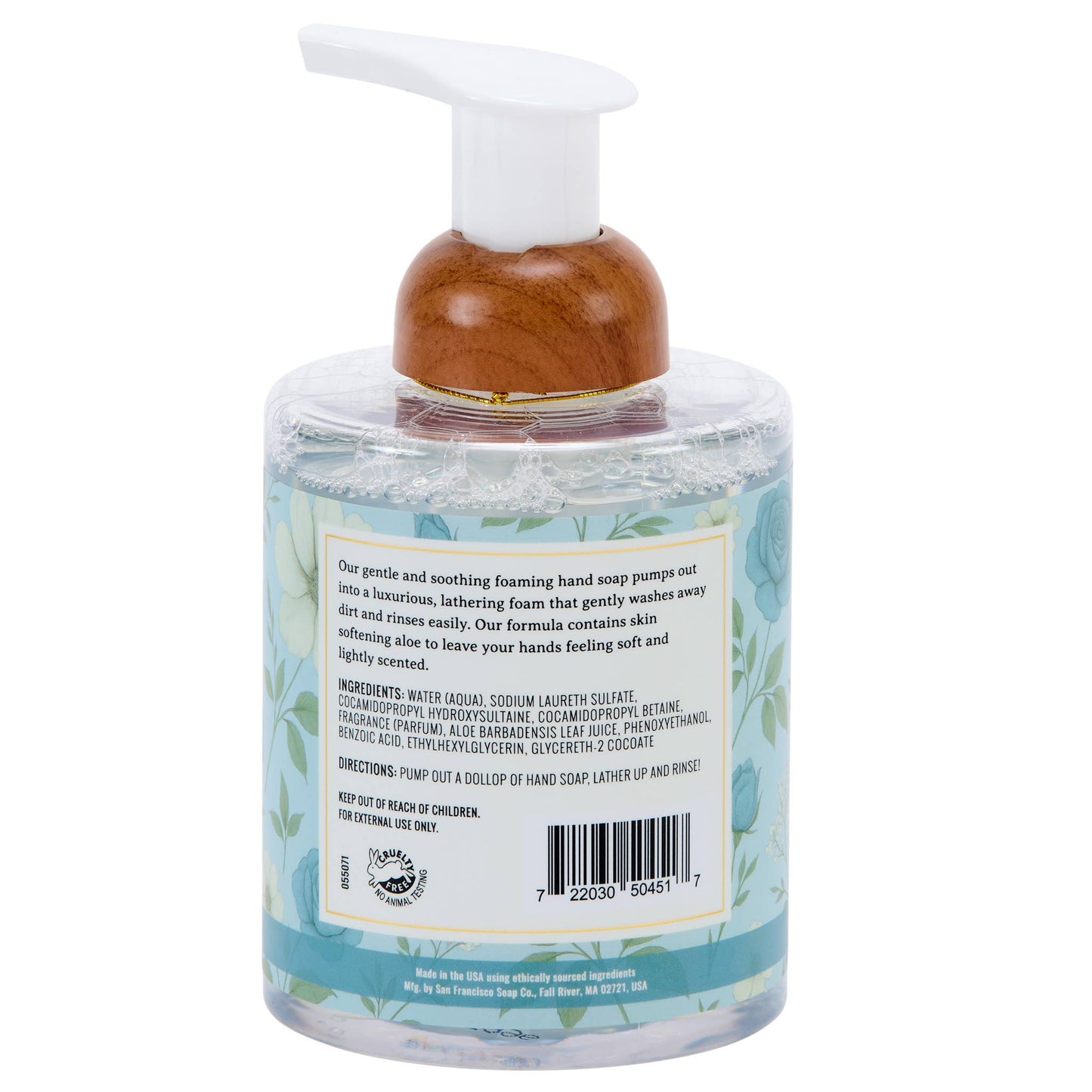 BOTANICAL GARDEN FOAMING HAND SOAP EGYPTIAN COTTON