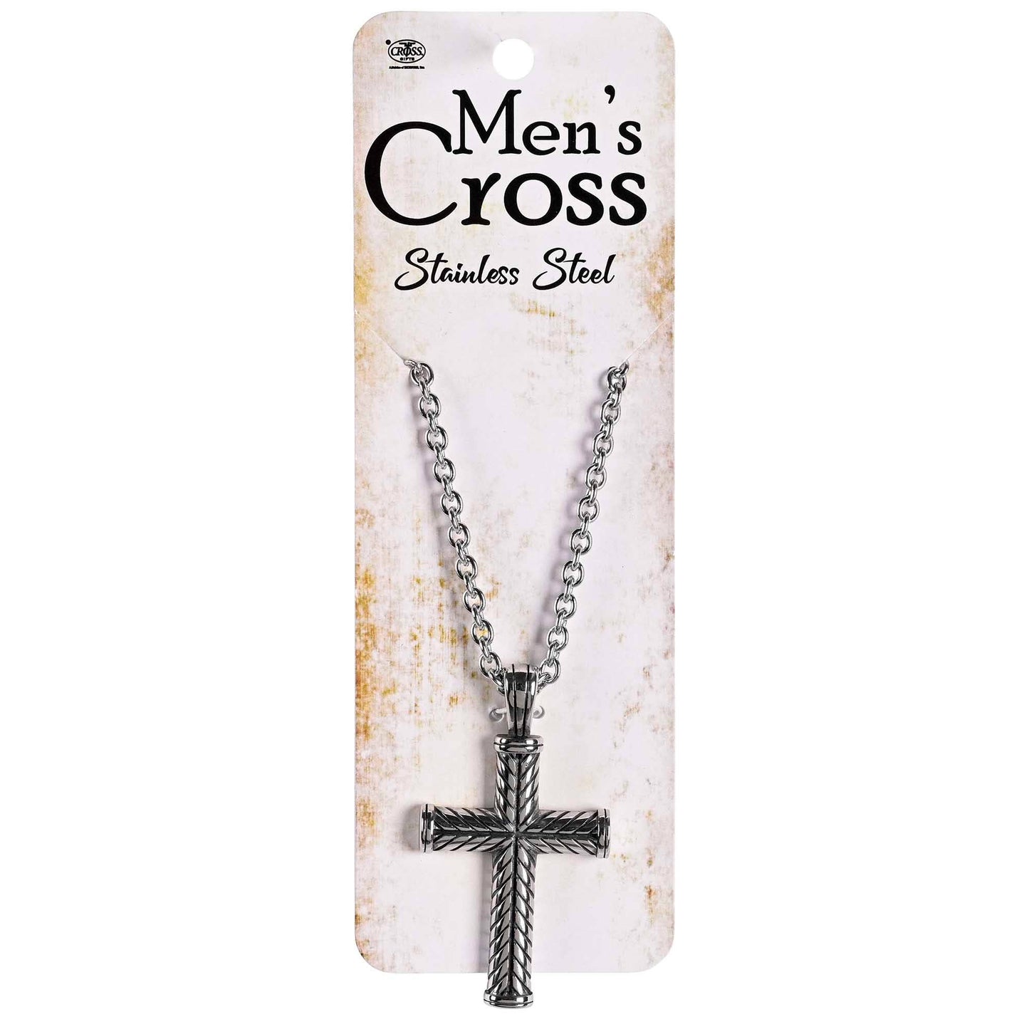 Necklace Antique Wheat Cross 24Inch Sale