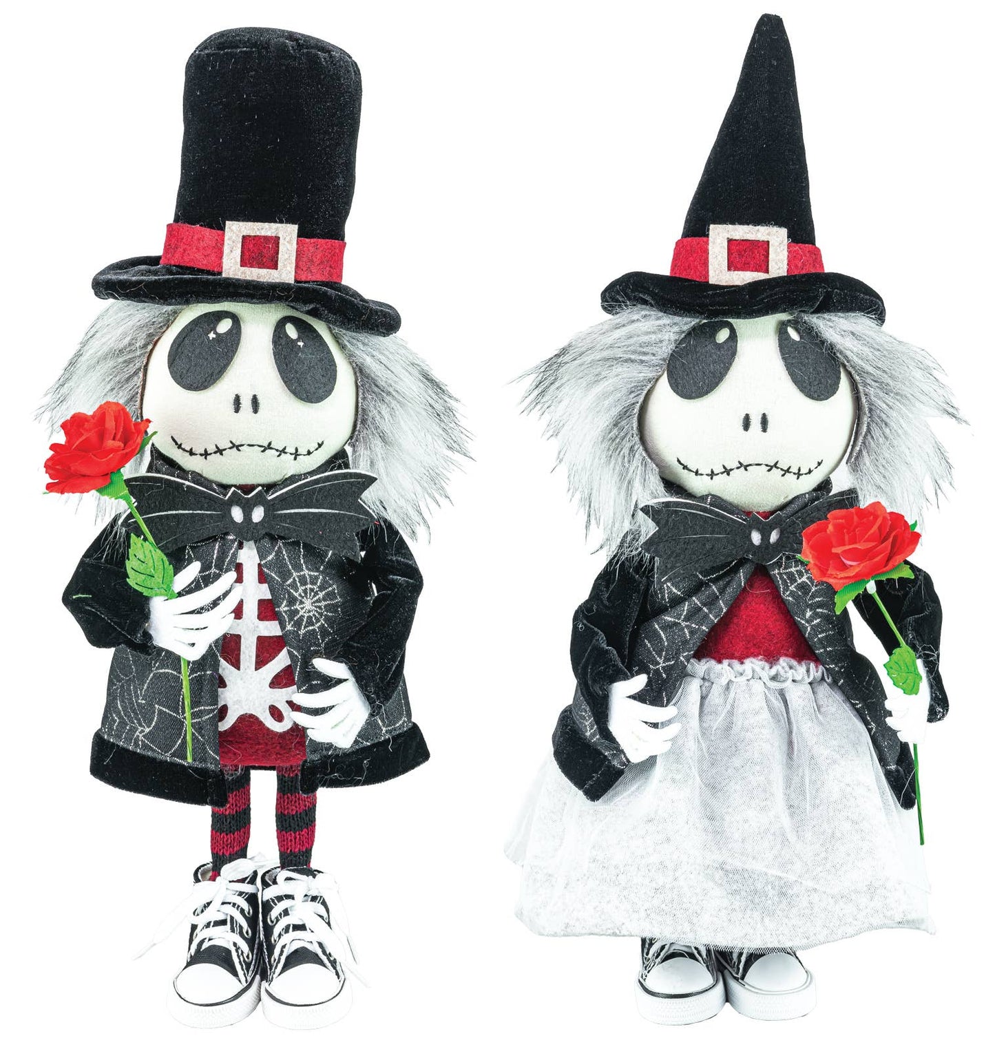 Halloween Skeleton Standing Figures