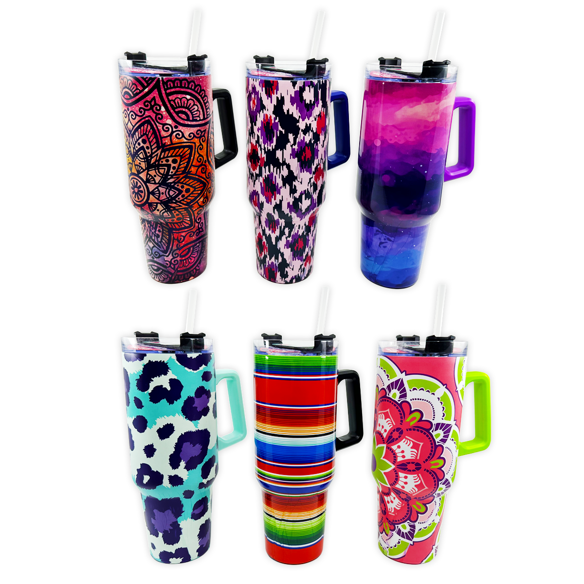40 oz Cup with Handle Full Print Design Sale