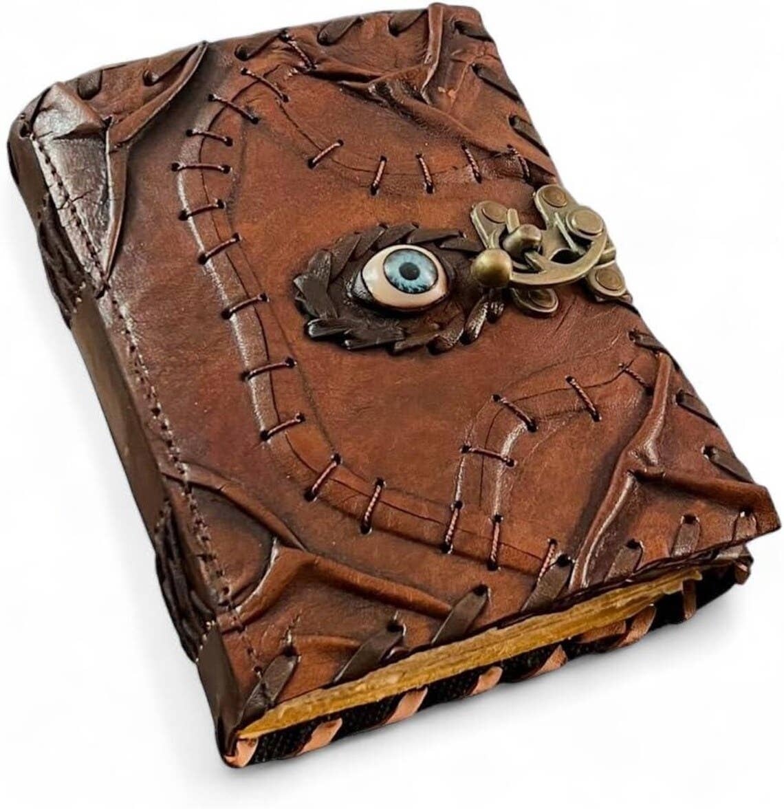Hocus Pocus Leather Journal Celtic Halloween Diary Book