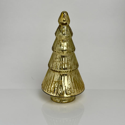 Gold Mercury Glass Tree - Small