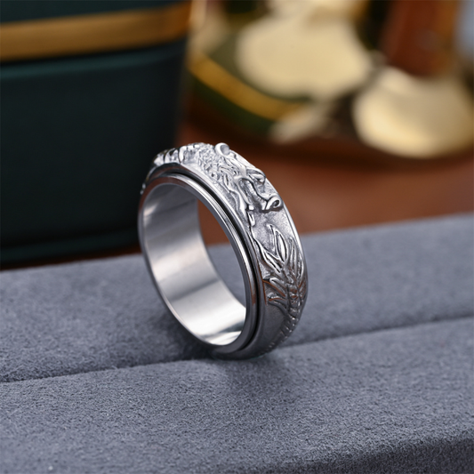 Dragon Anxiety Spinner Ring