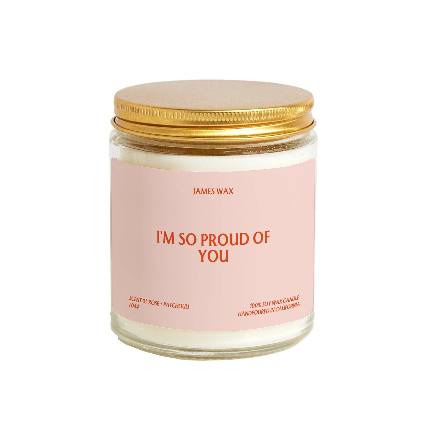 I'm So Proud of You Candle Achievement Gift Mimosa + Pineapple Scent