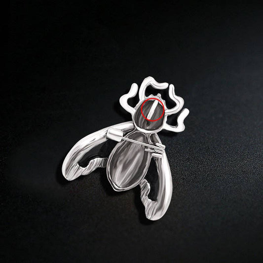 Bee Mother Of Pearl Pin