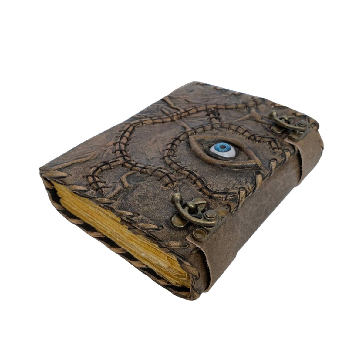 Hocus Pocus Leather Journal Celtic Halloween Diary Book
