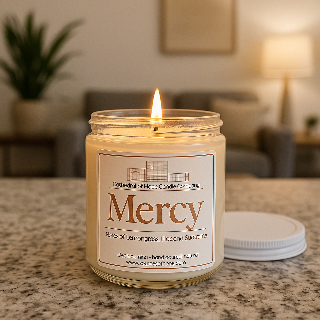 Mercy - Lilac, Lemongrass and Sugarcane Soy Candle