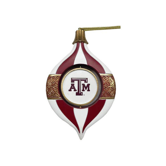 5.5" Tx A&M Spinning Bulb Ornament