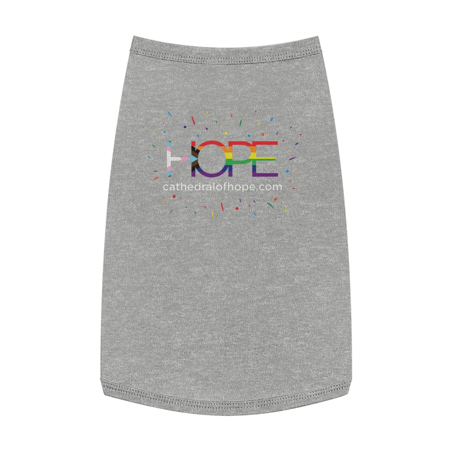 Hope Progress Pride Dog Tee