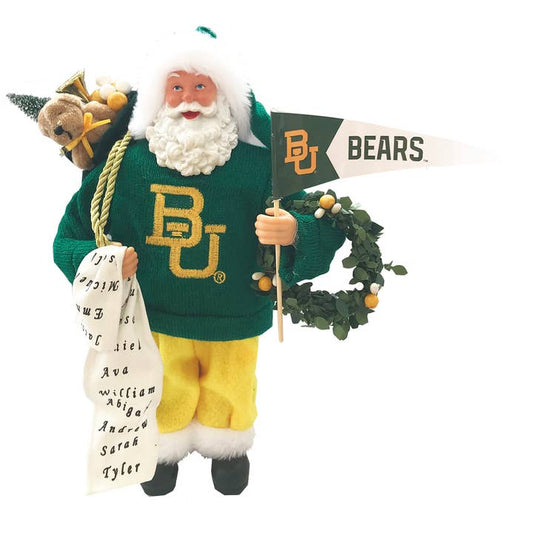 12" Baylor Proud Santa