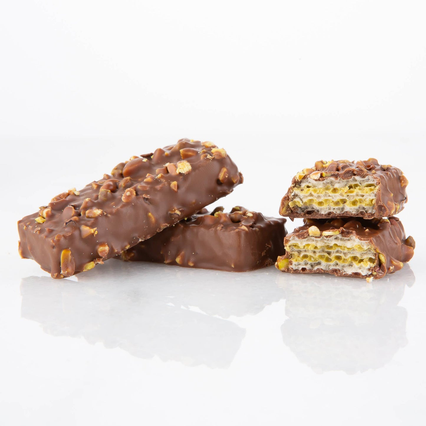 Dubai Chocolate Waffers Bite Size Party Box  - 10 Pieces