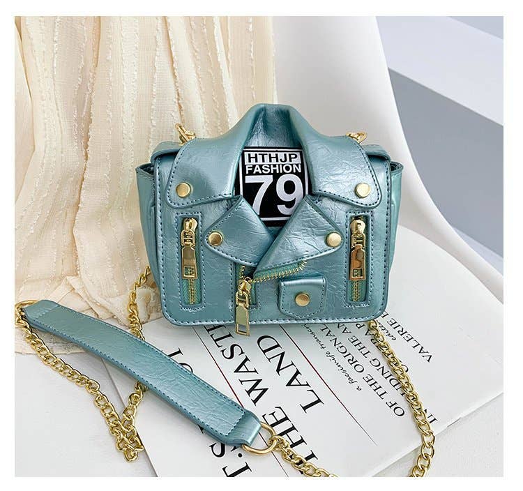 PU Jacket Crossbody Bags