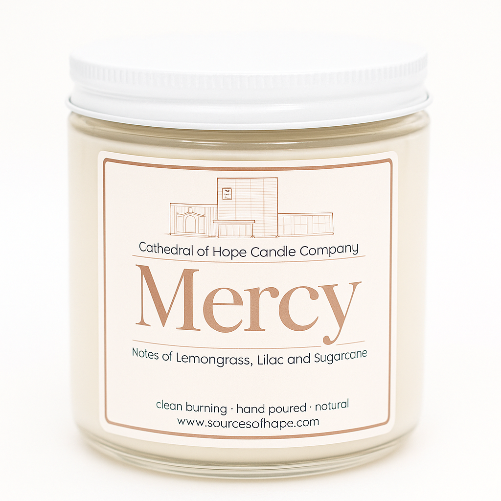 Mercy - Lilac, Lemongrass and Sugarcane Soy Candle