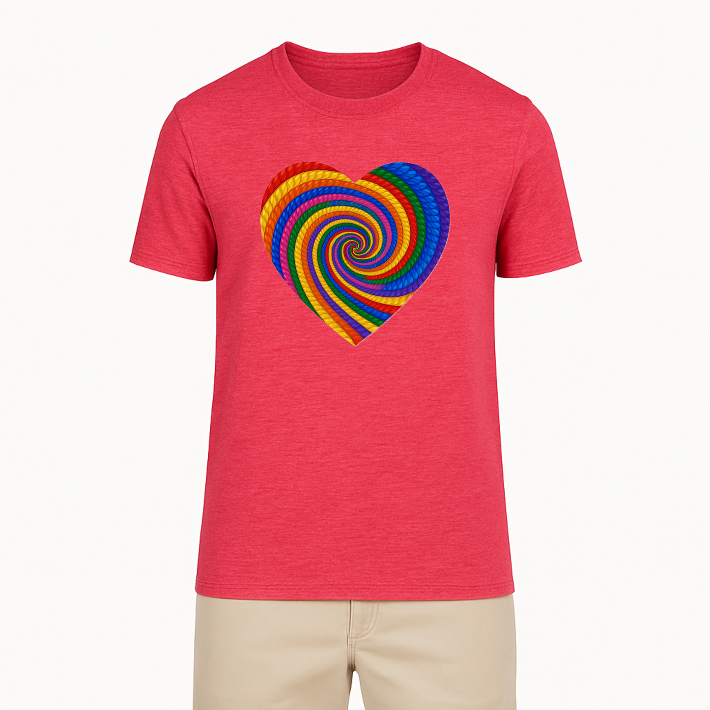 Swirl Heart Tee - 11 Colors
