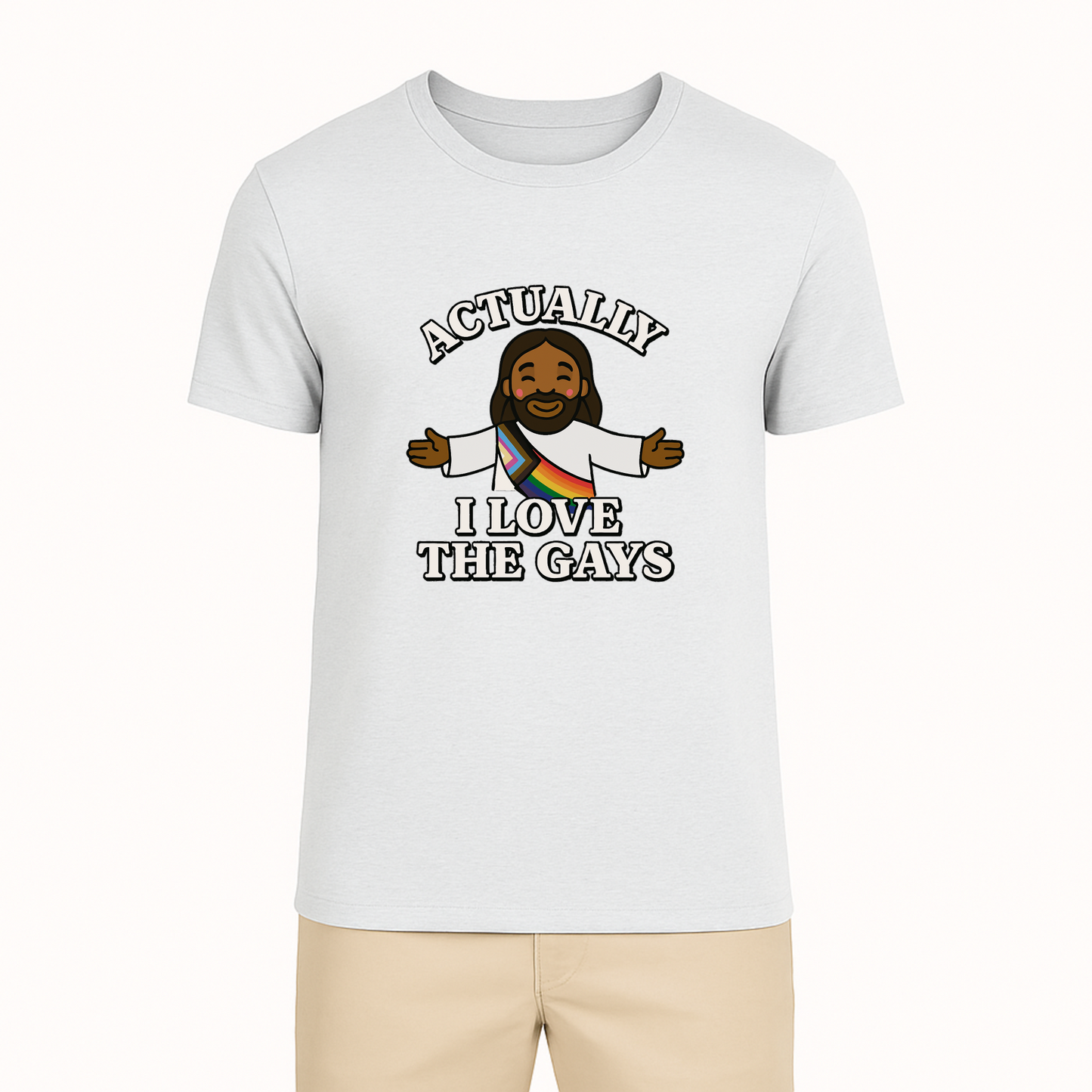 Actually - I Love The Gays Tee - 11 Colors