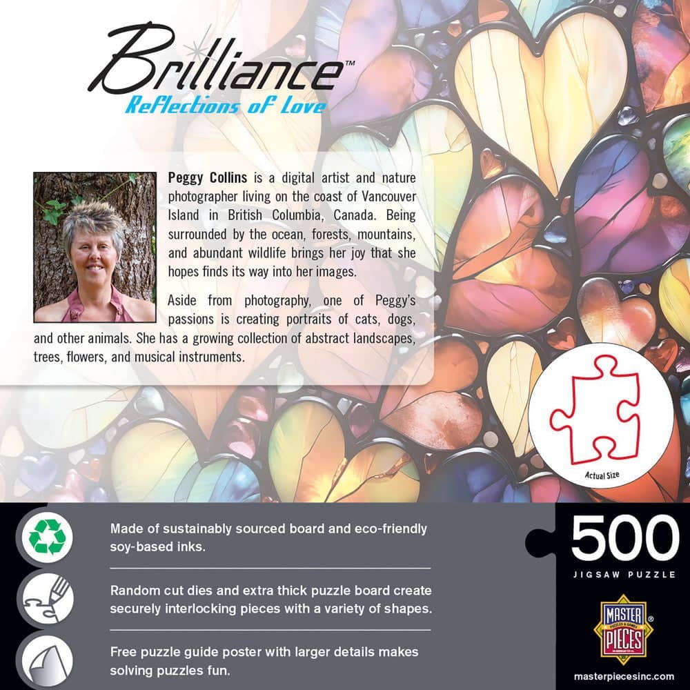 Brilliance - Reflections of Love 500 Piece Jigsaw Puzzle