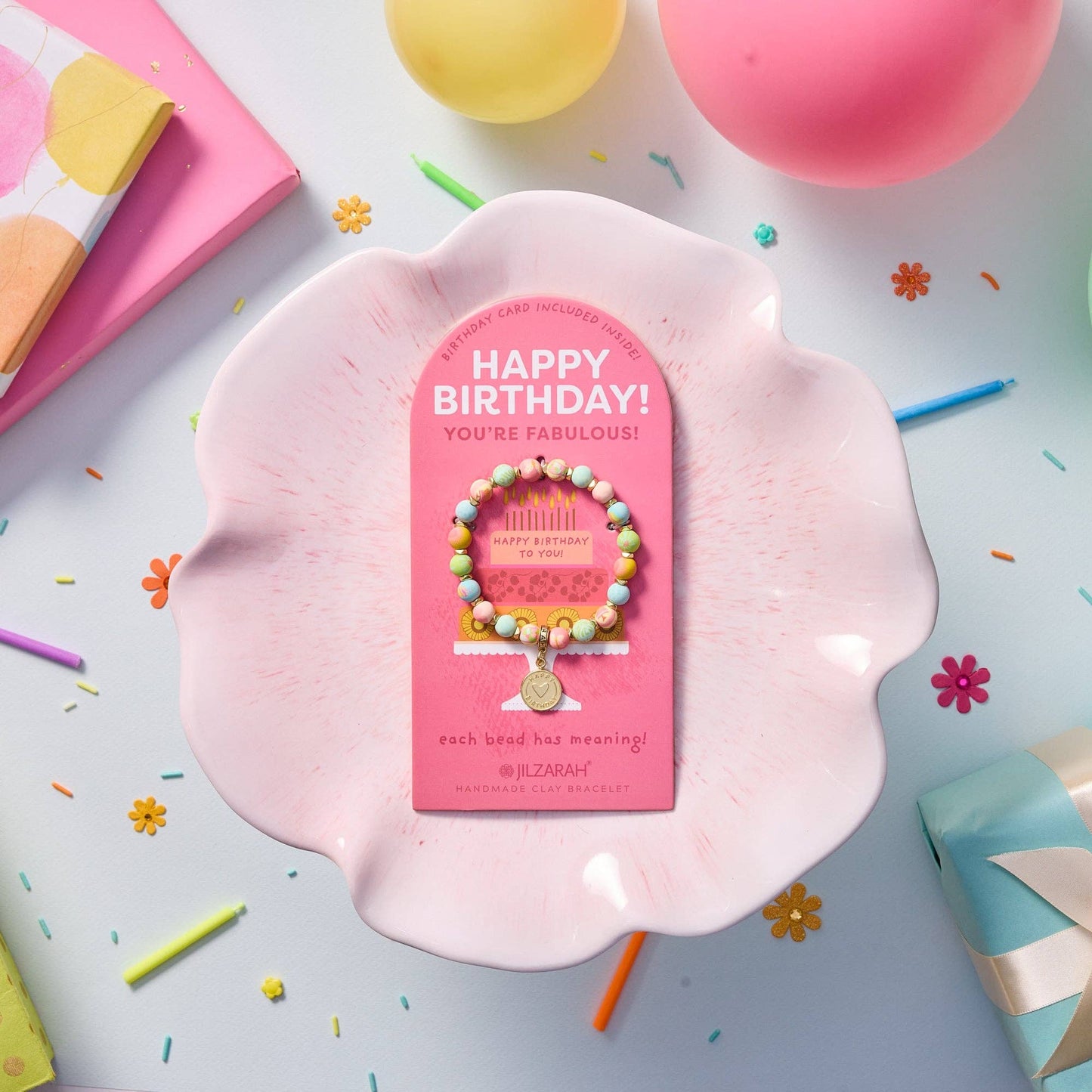 Cheers Adult Birthday Bracelet