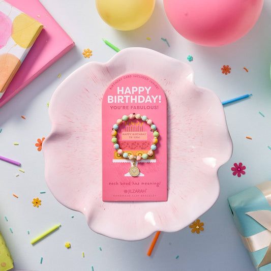 Cheers Adult Birthday Bracelet