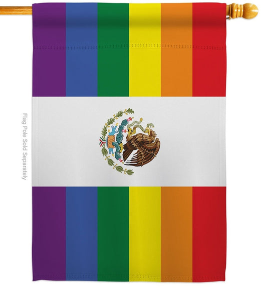 Mexico Pride Flag 28x40