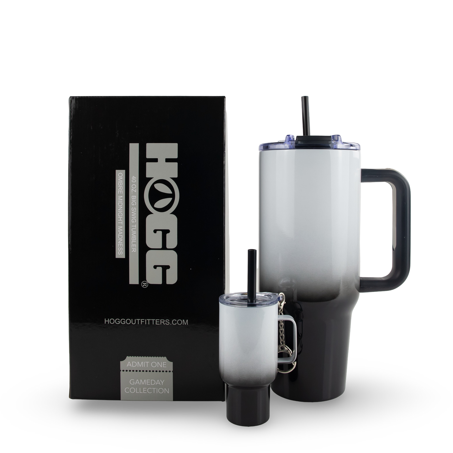 40oz SUBLIMATION TUMBLER BIG SWIG OMBRE + MINI TUMBLER SET