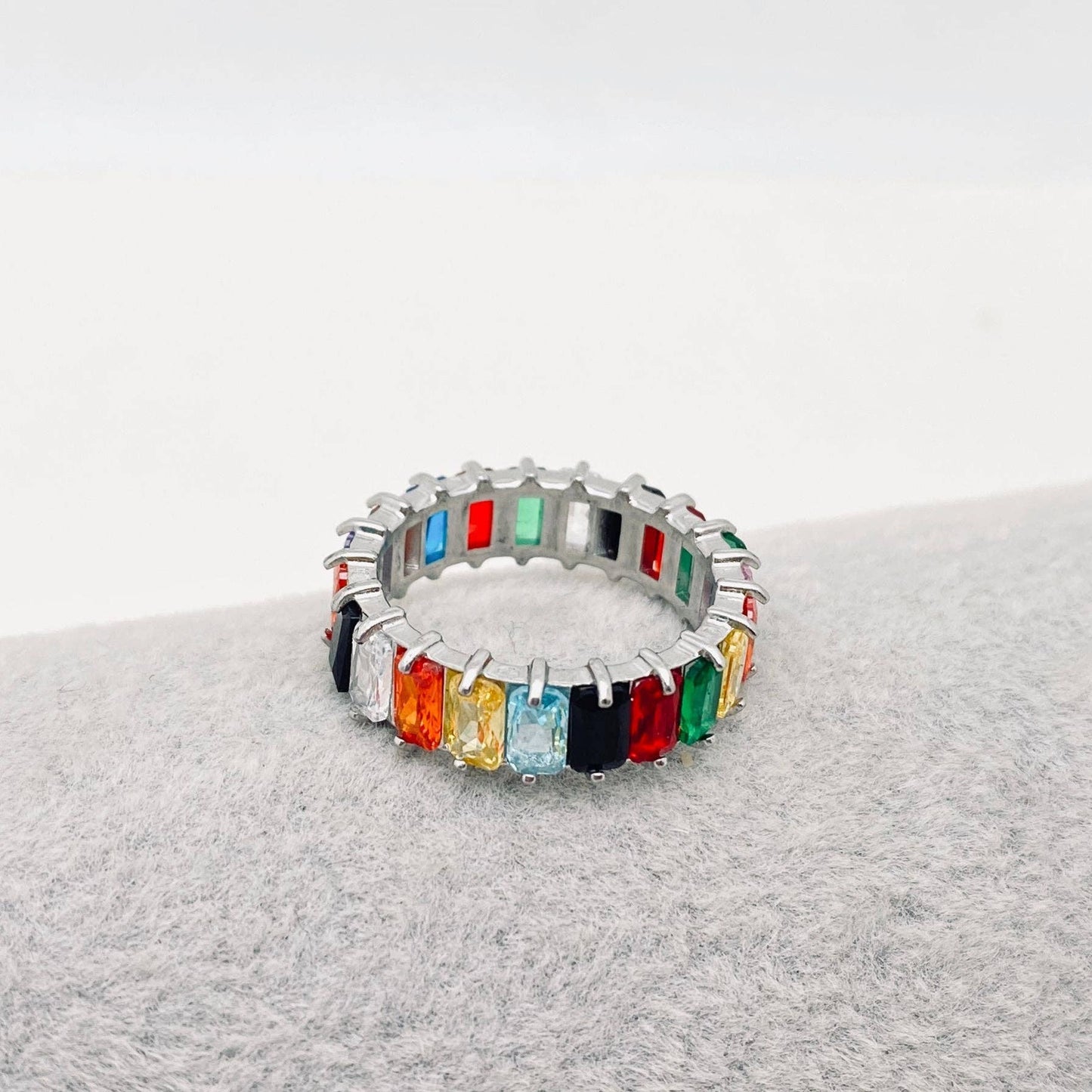 Sparkling CZ Ring