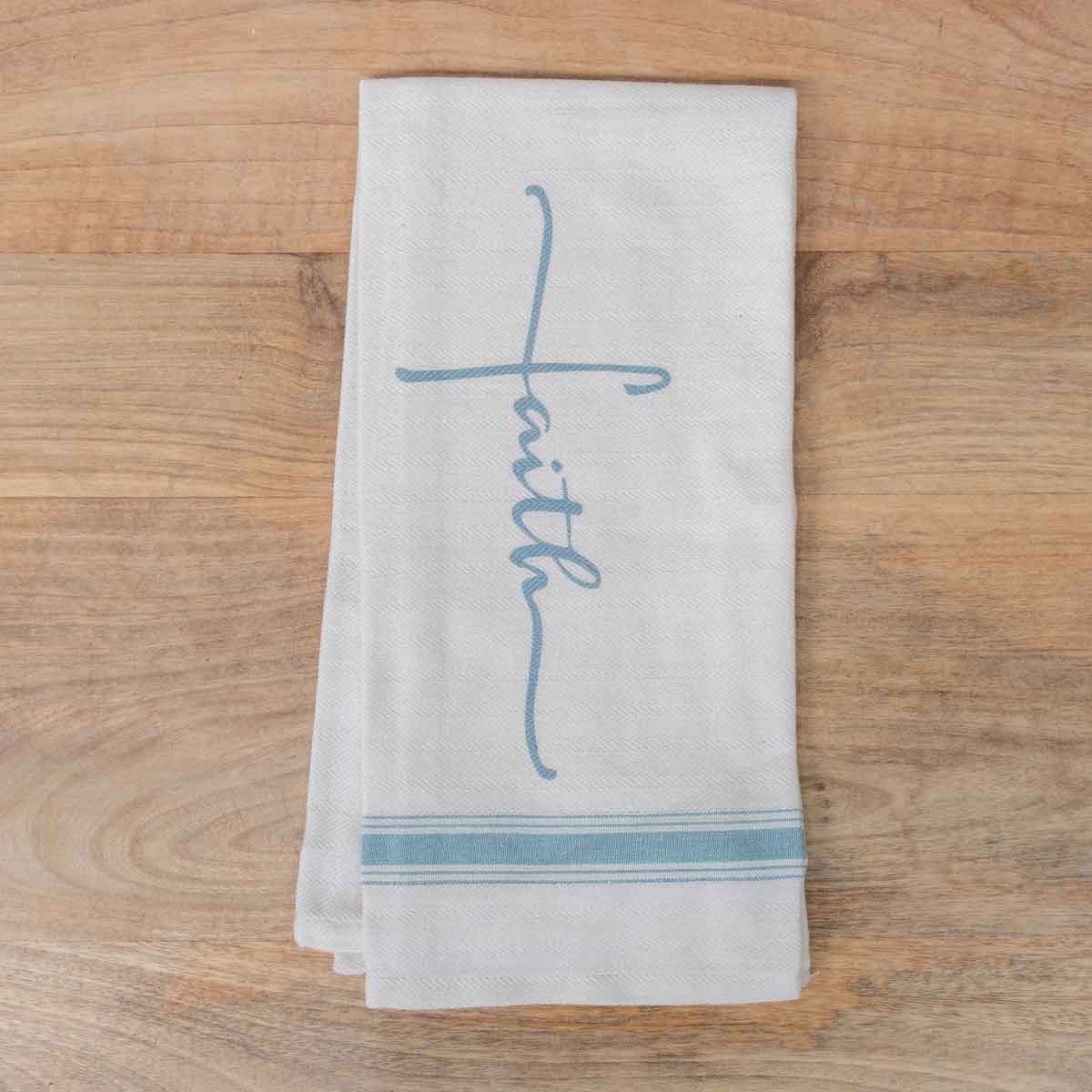 Faith Script Hand Towel