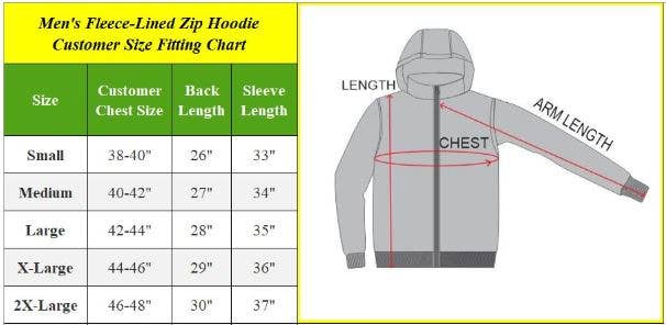 Men's Heavyweight Fleece-Lined Pullover Hoodie