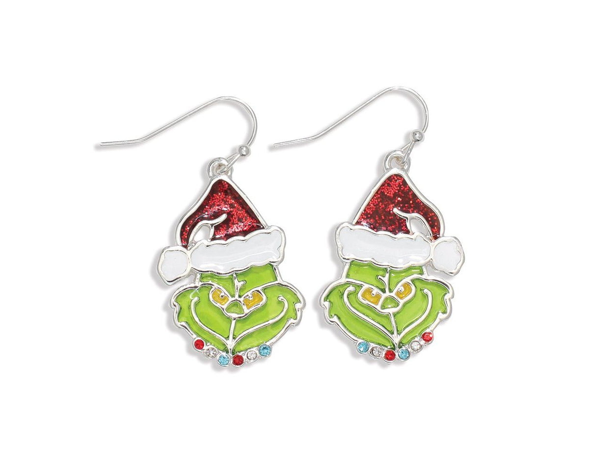 Earrings-Stained Glass Mean One