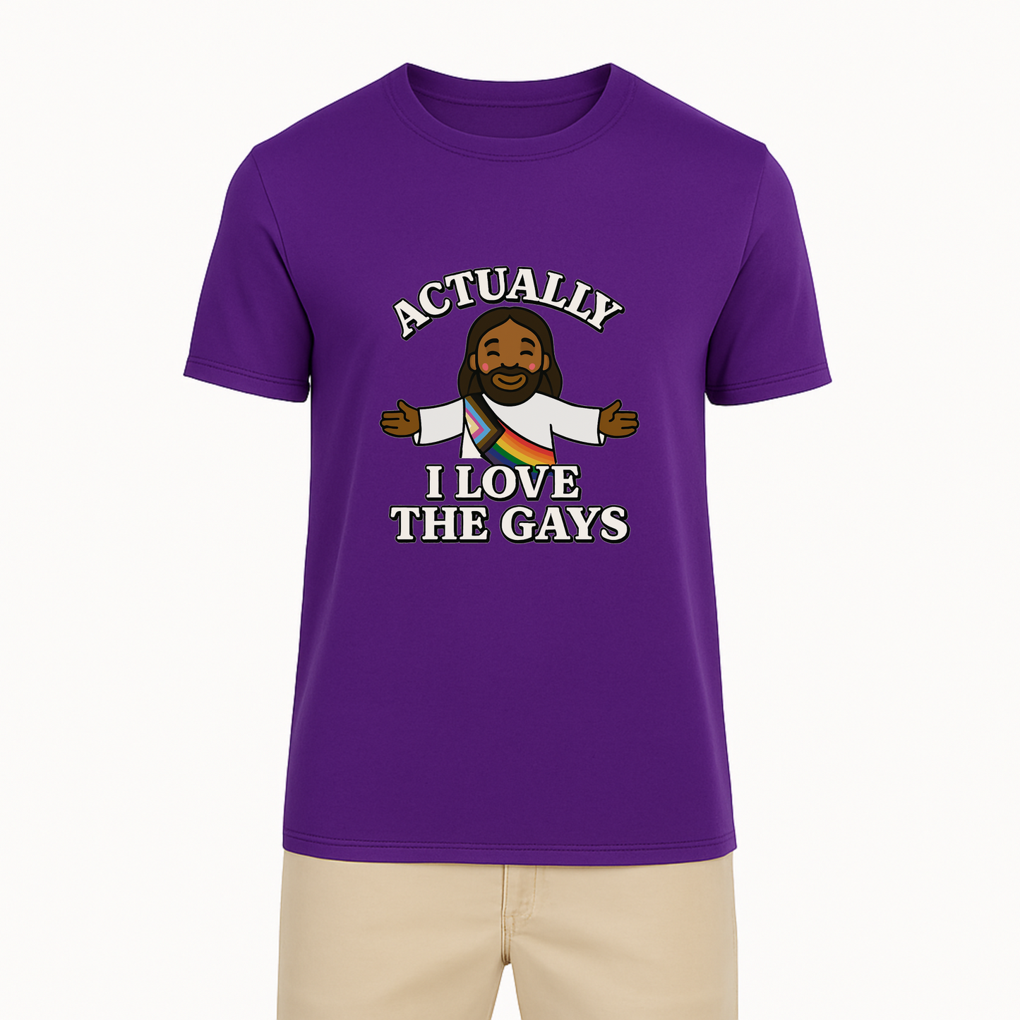 Actually - I Love The Gays Tee - 11 Colors