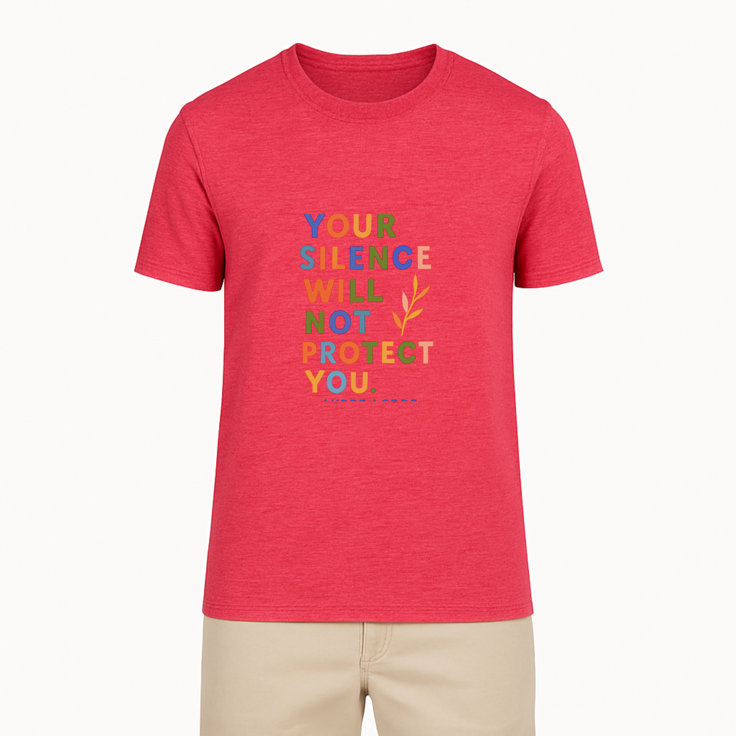 Your Silence Will Not Protect You Tee - 10 Colors