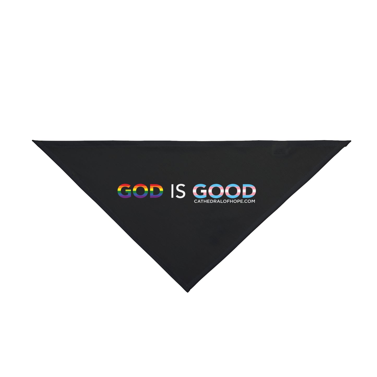 God is Good Pride Logo Dog Bandana