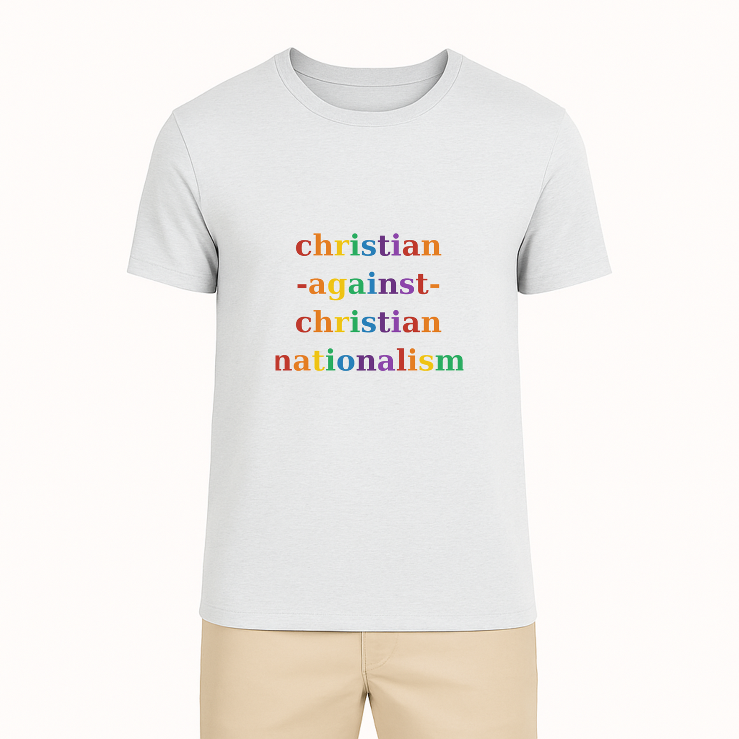 Christians Against Nationalism Tee - 11 Colors