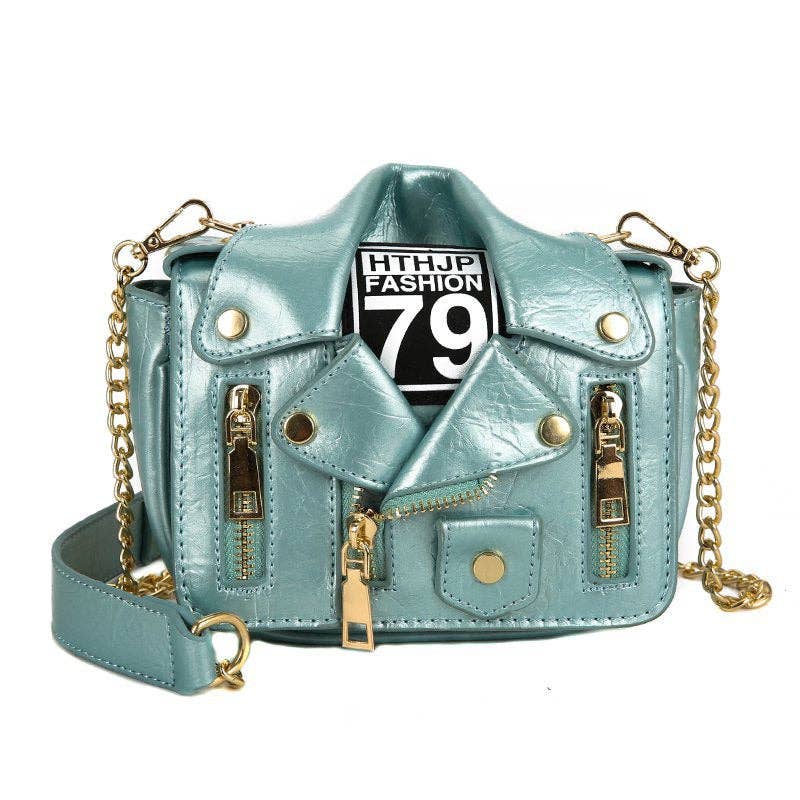 PU Jacket Crossbody Bags