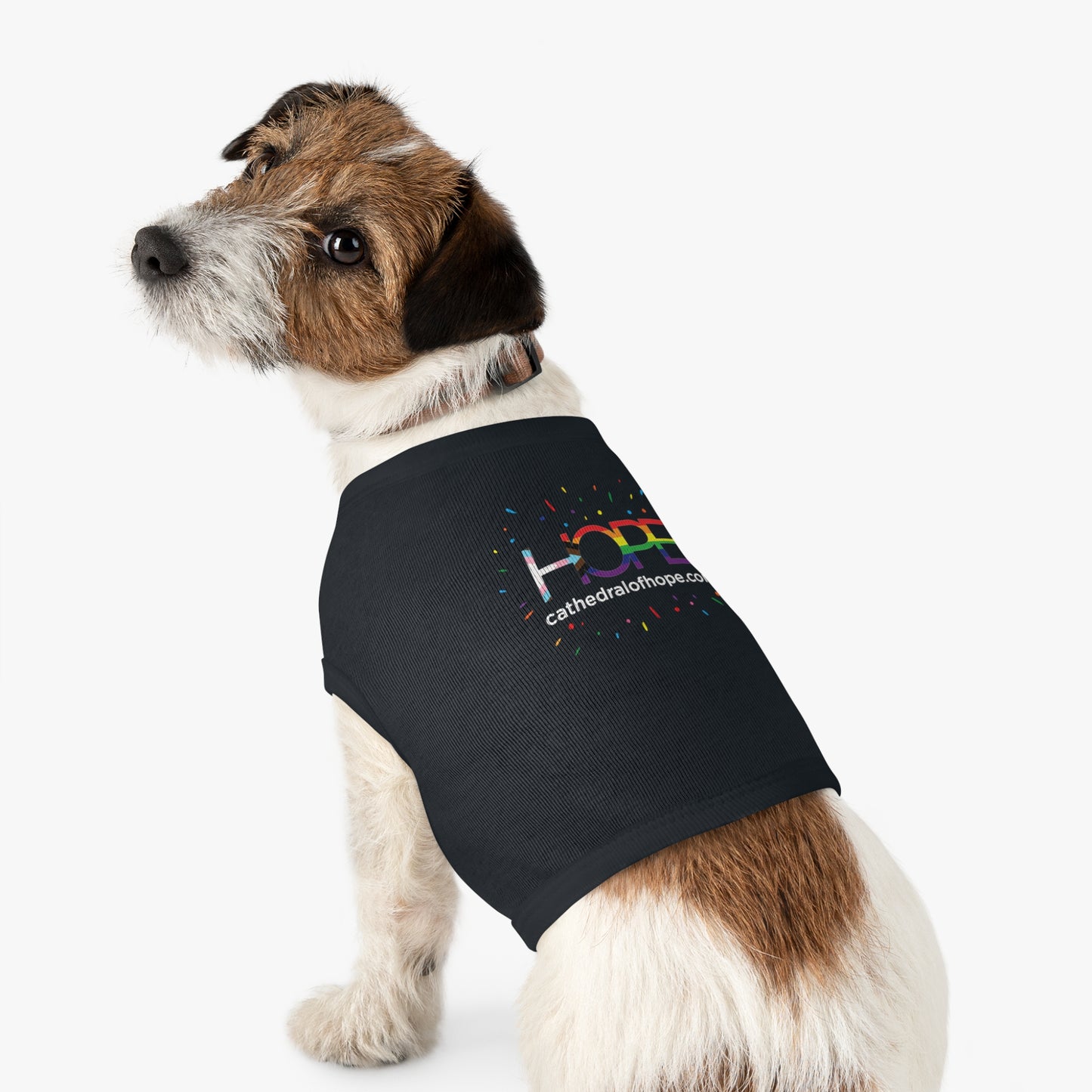 Hope Progress Pride Dog Tee