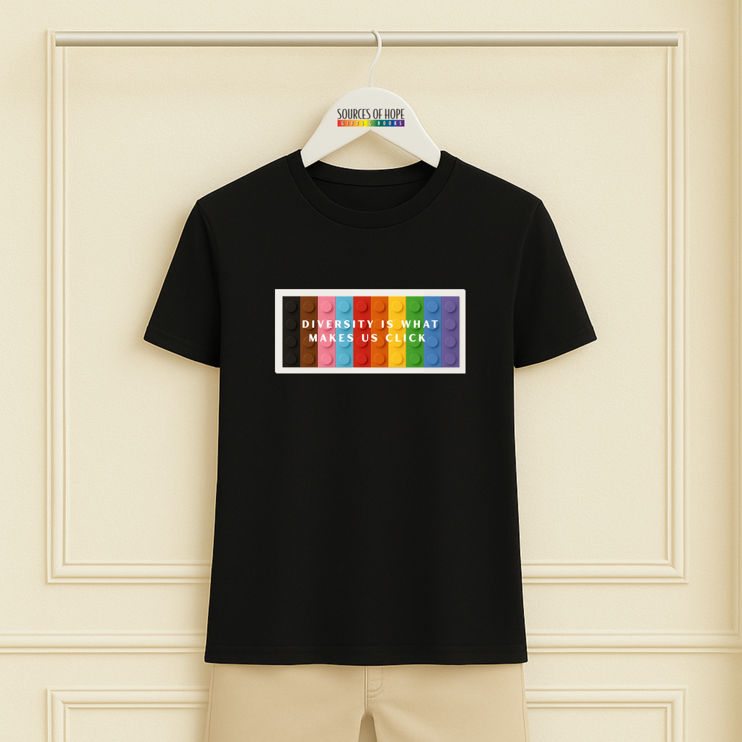 Diversity Makes Us Click Tee - 12 Colors
