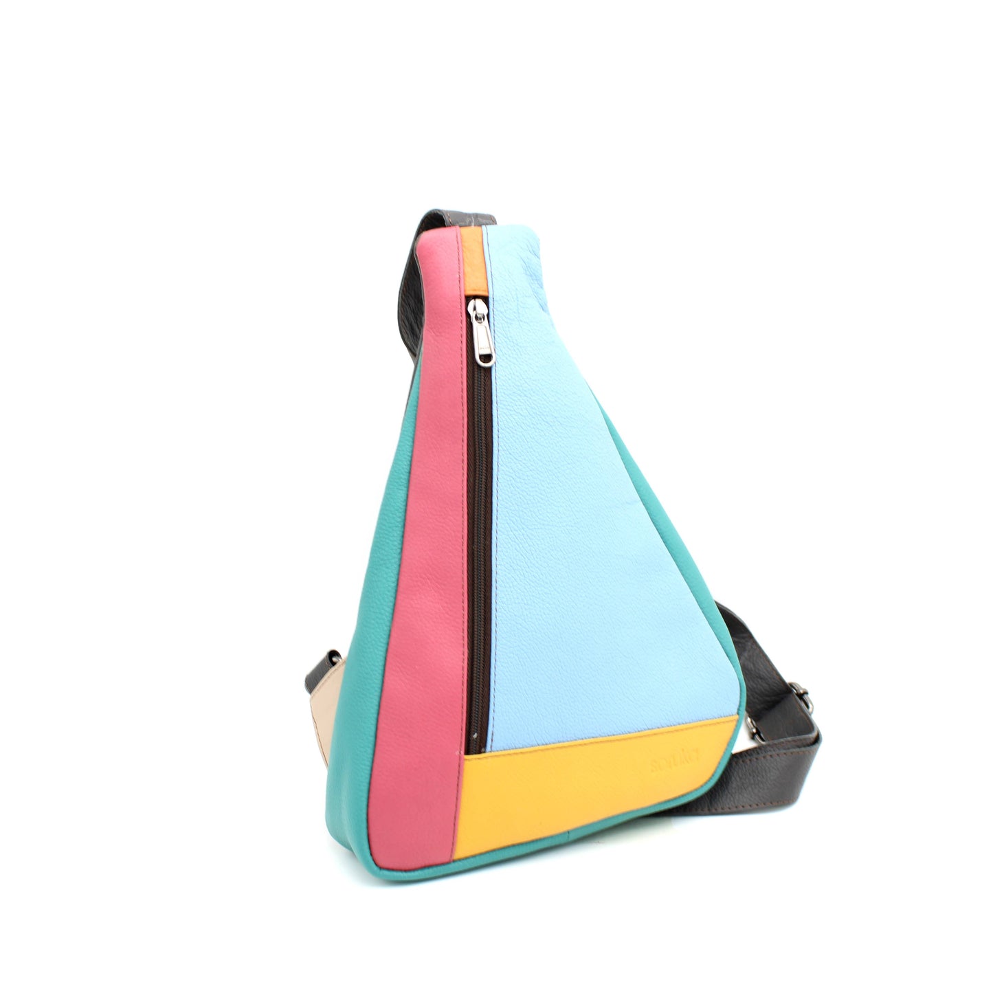 Roxy Medium Sling Crossbody Bag, 100% Handmade Leather