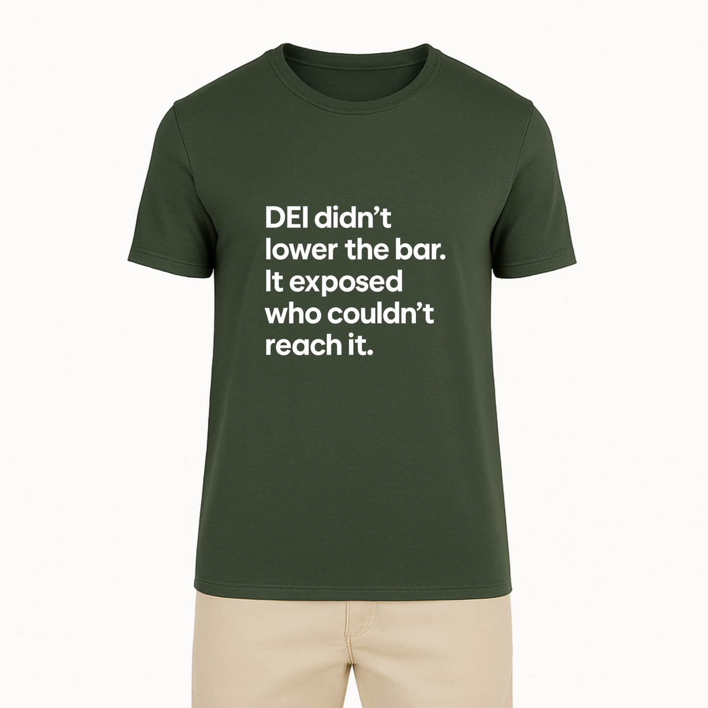 DEI Didn’t Lower The Bar Tee - 11 Colors