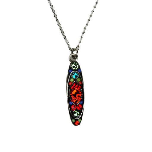 Sparkle Oval Pendant