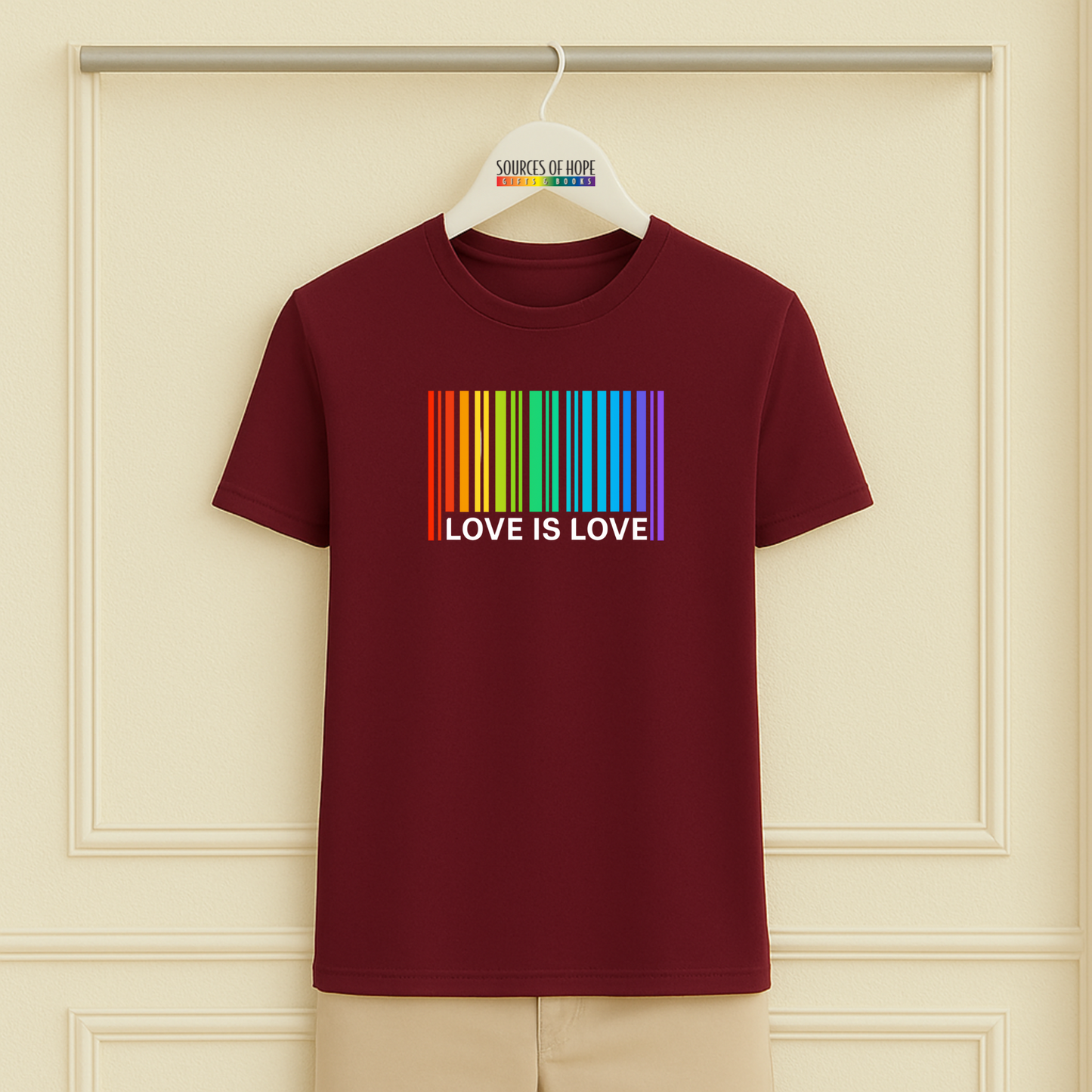 Love is Love Barcode Tee - 11 Colors