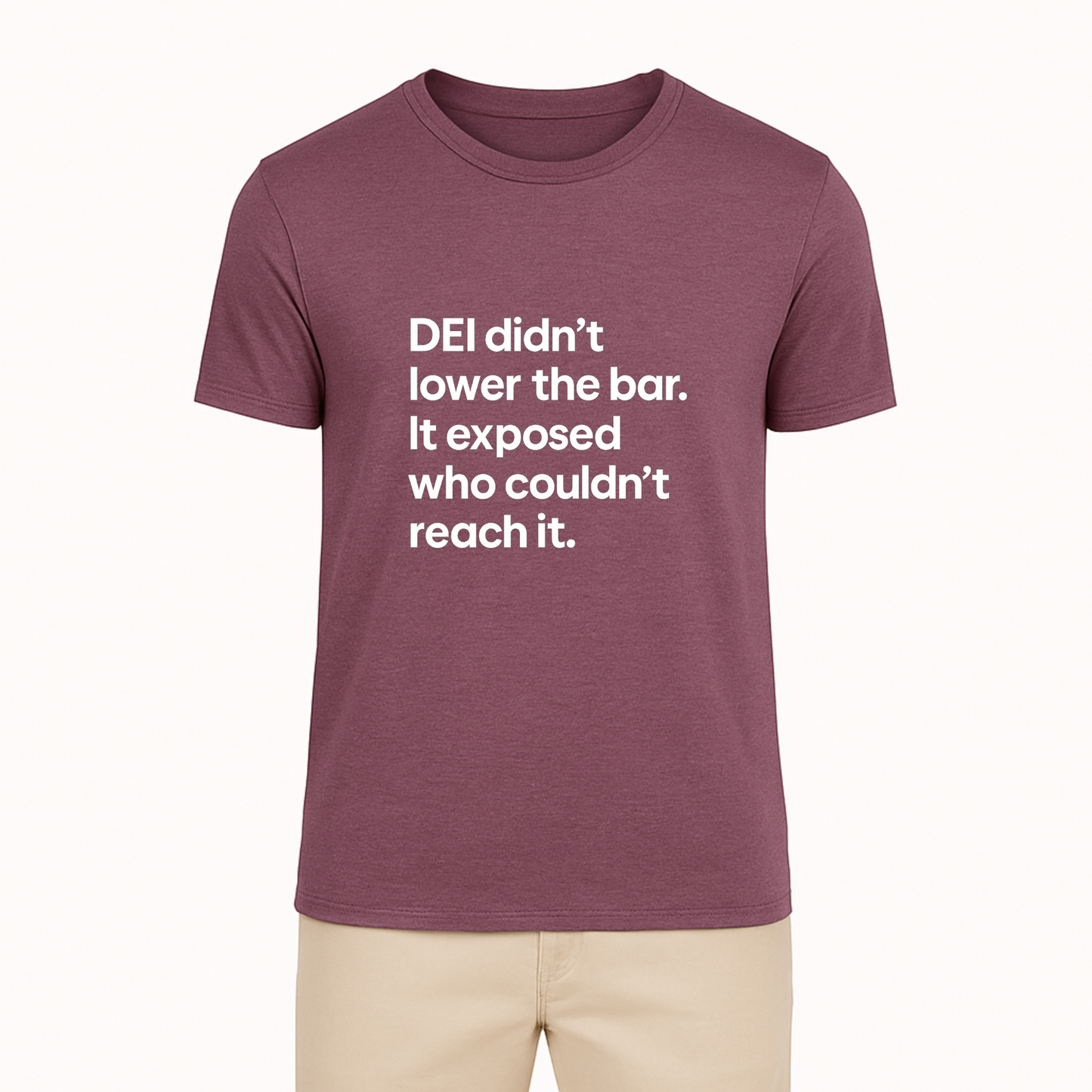 DEI Didn’t Lower The Bar Tee - 11 Colors