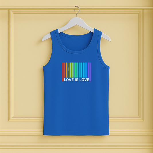 Love is Love Barcode Tank Top