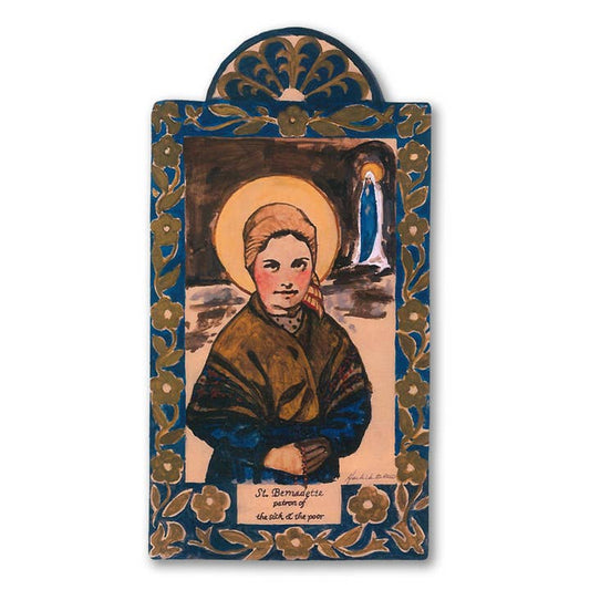 Saint Retablos - St. Bernadette