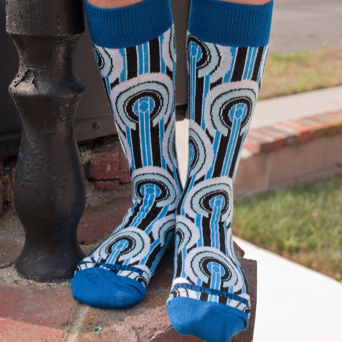 Art Deco Patterned Socks