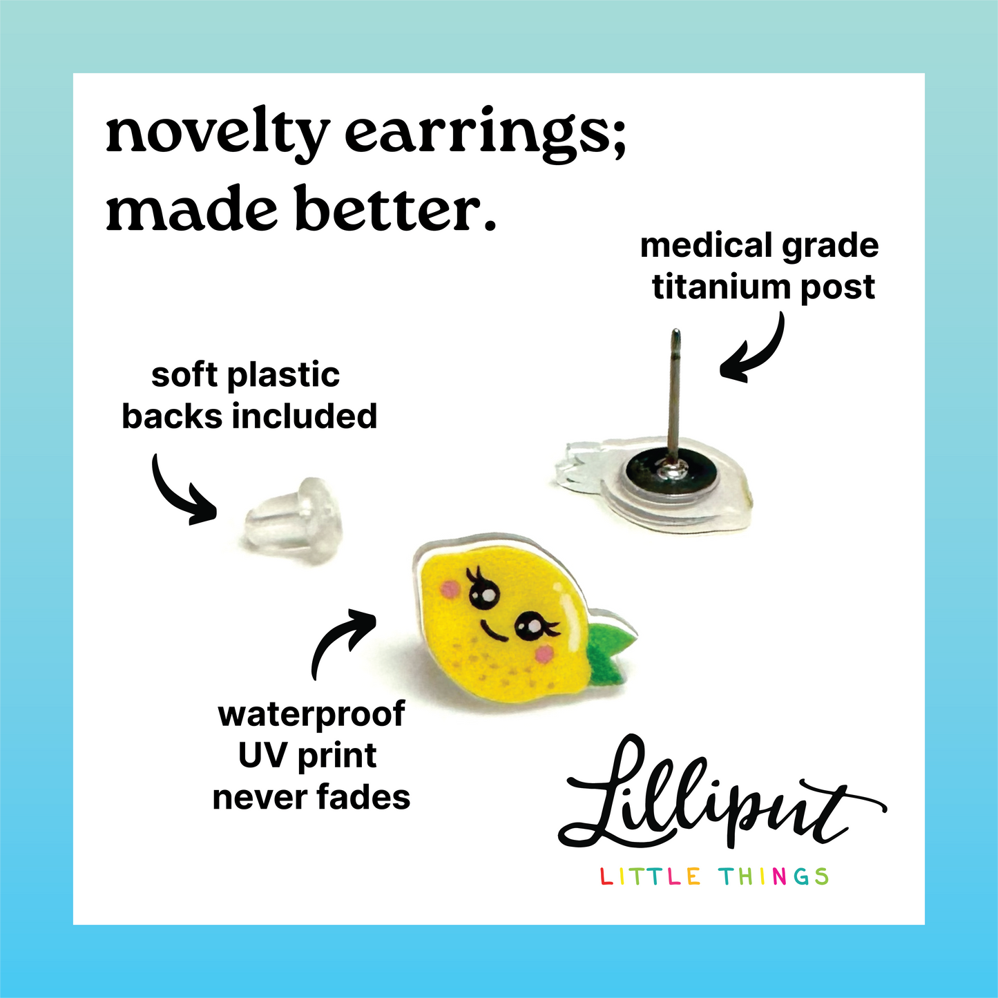 Pride Earrings // LGBTQ+ Pride Flag Earrings
