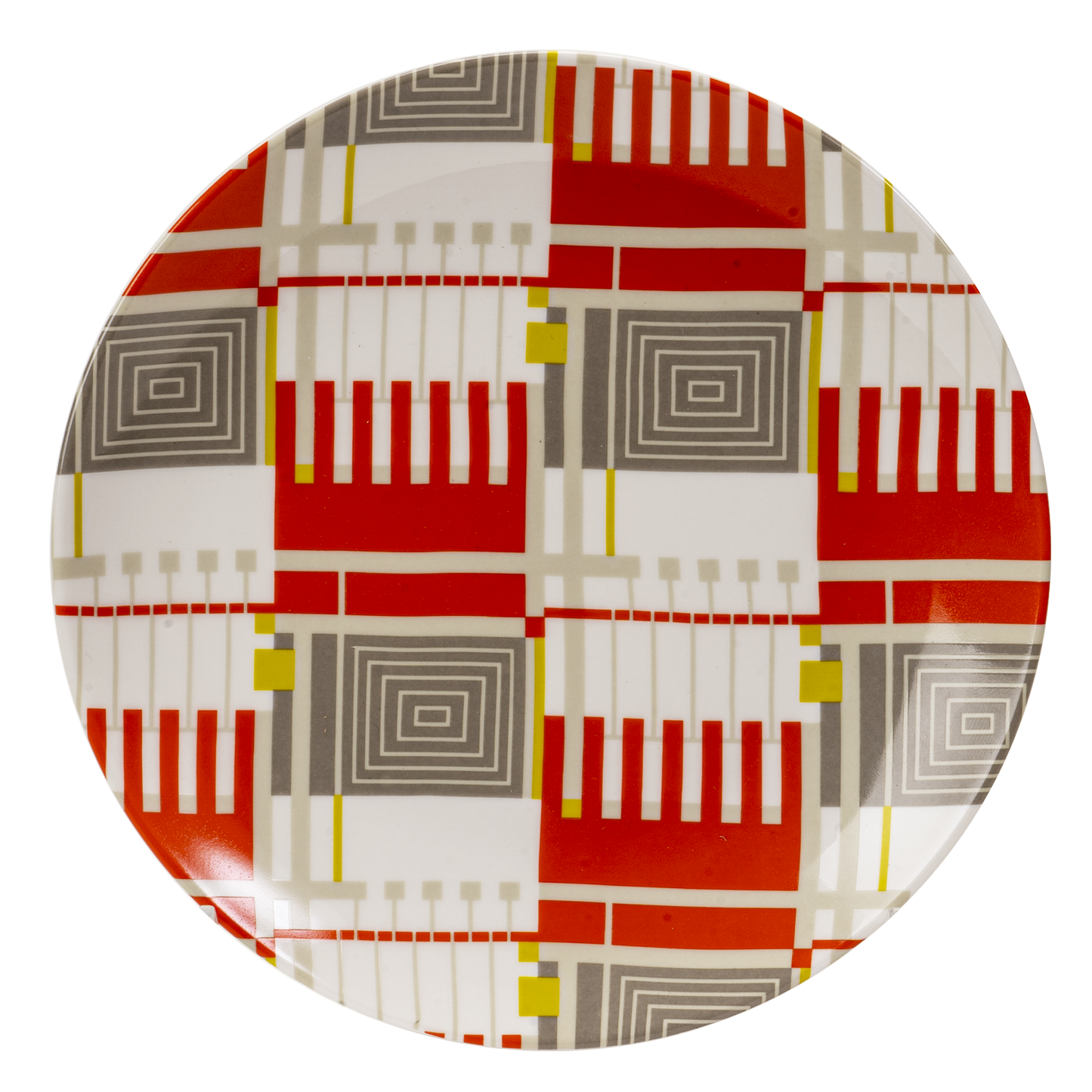 Frank Lloyd Wright Taliesin Line Dessert Plates Set Textile