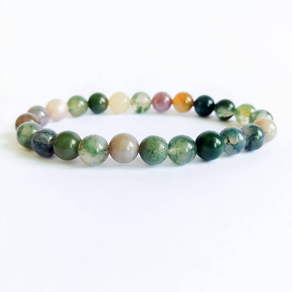 8MM Elastic Natural Stone Bracelets