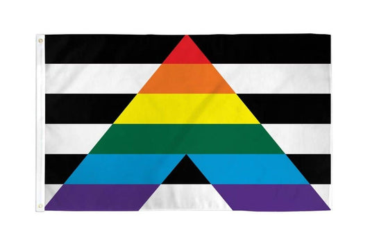 Gay Straight Alliance Flag 3x5ft Poly